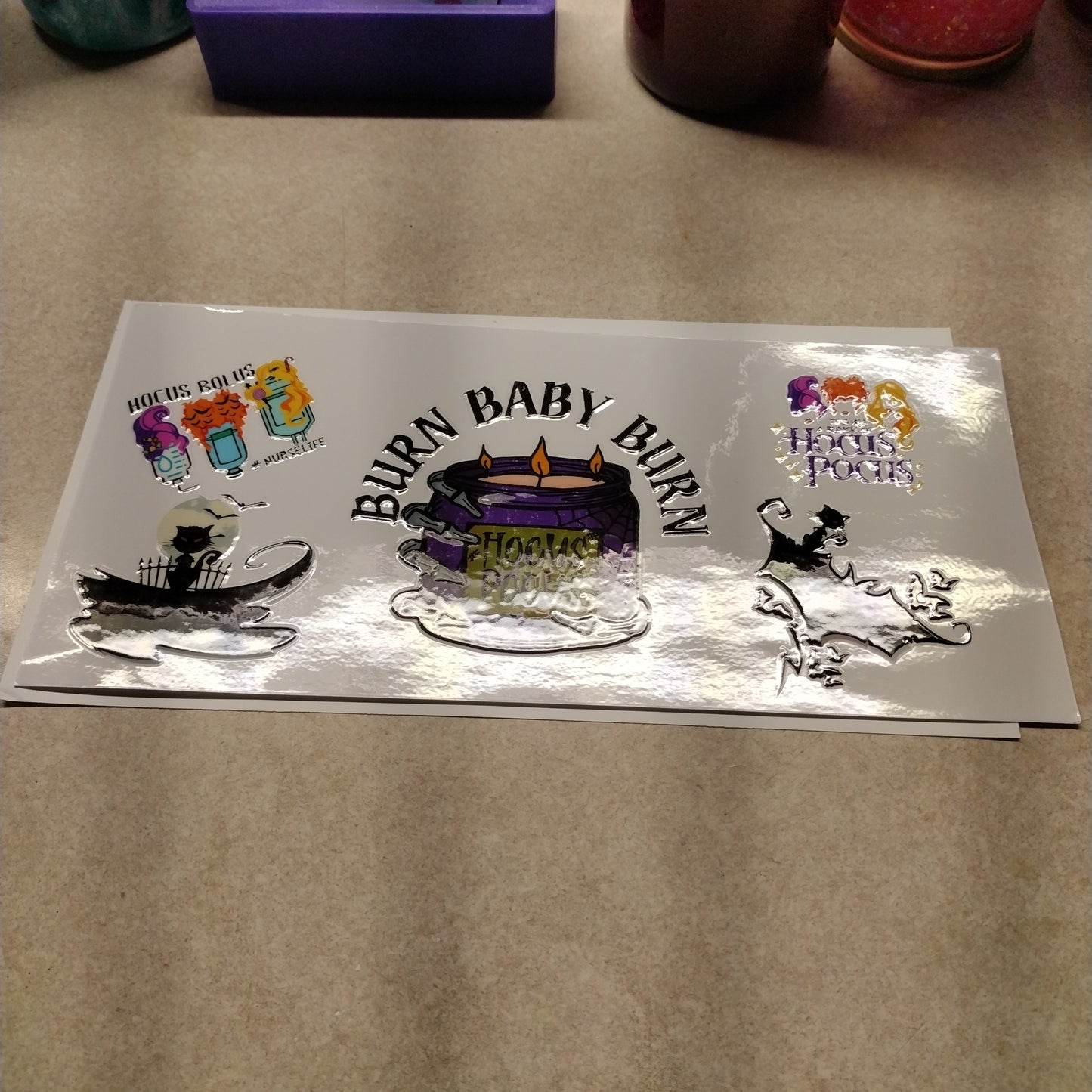 HP Burn Baby Burn UV DTF