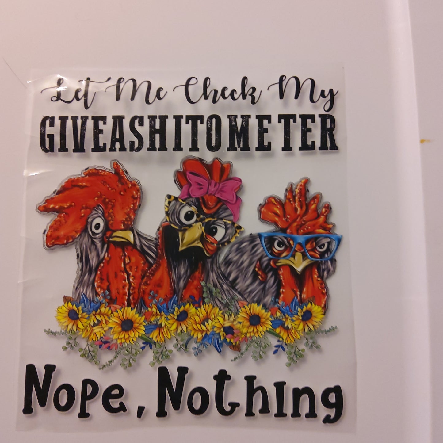 CHICKEN GIVEASHITMETER