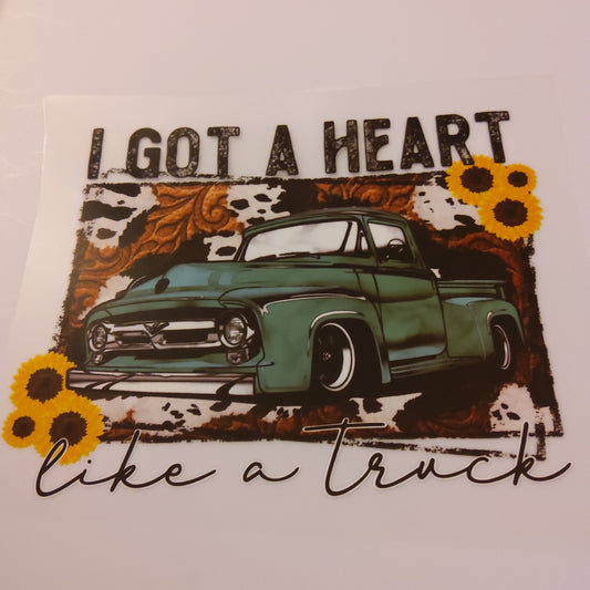 HEART OF A TRUCK T-SHIRT