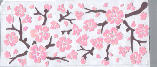 16oz Tree Branches w/flower heads 170