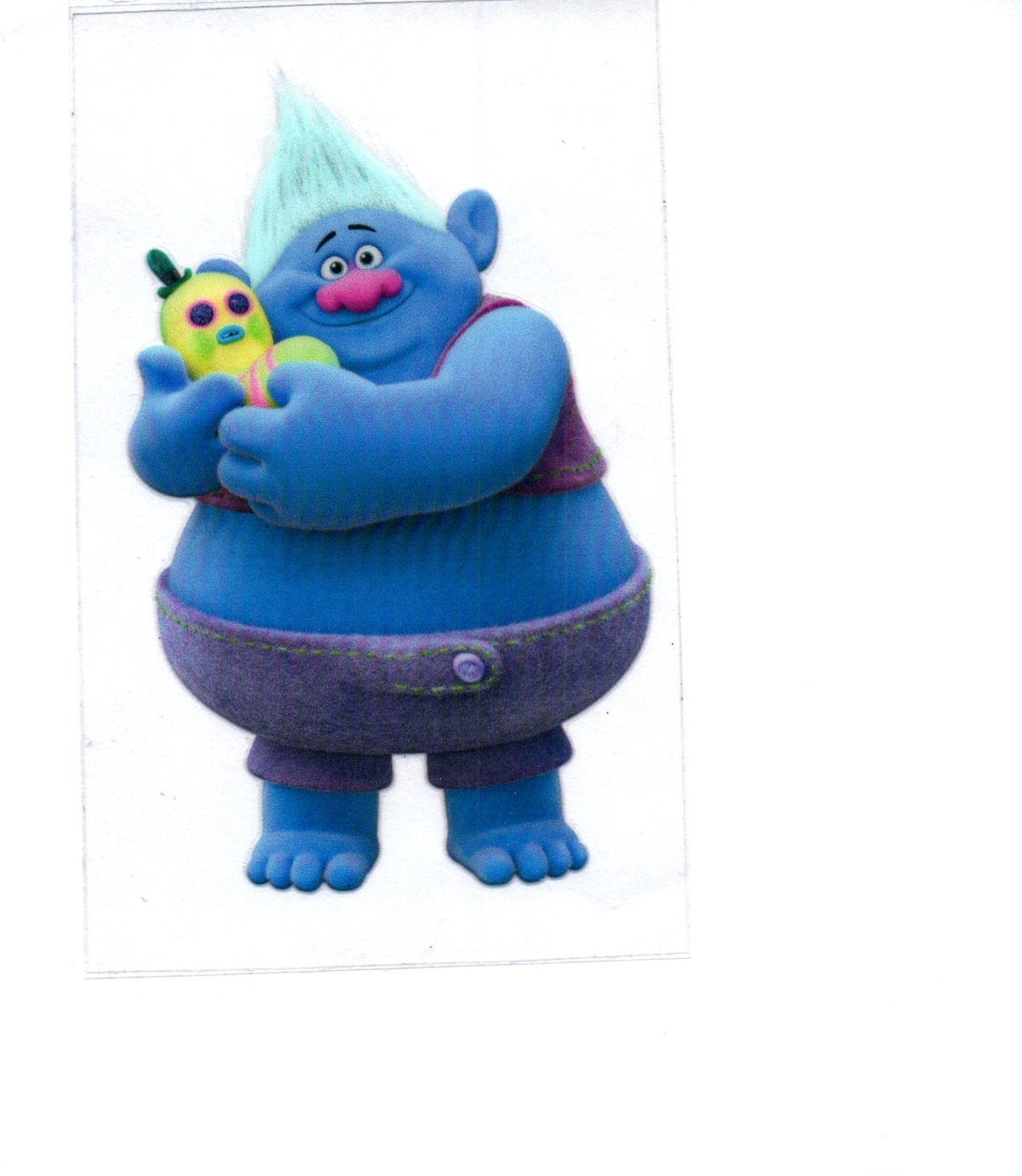 biggie from trolls DECALS 170