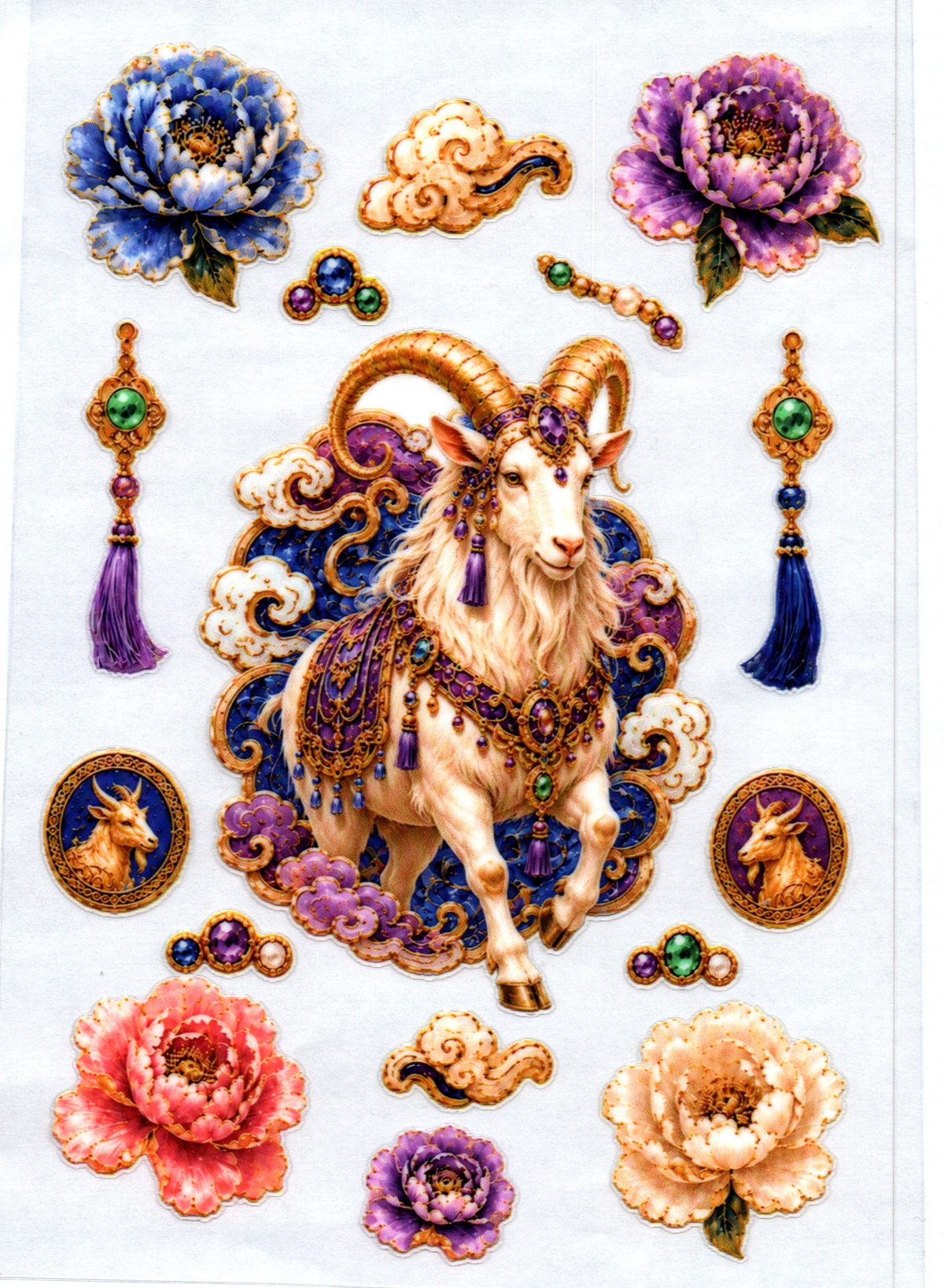 White goat A5