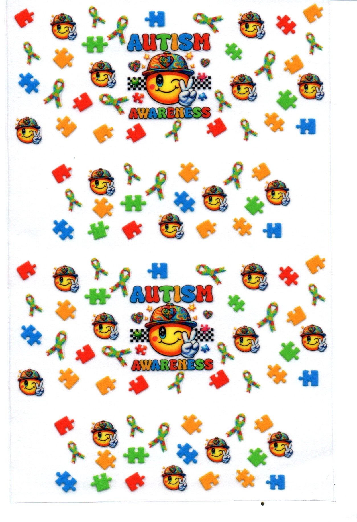Autism Support Squad Stanley Key Chain Wrap Double 175
