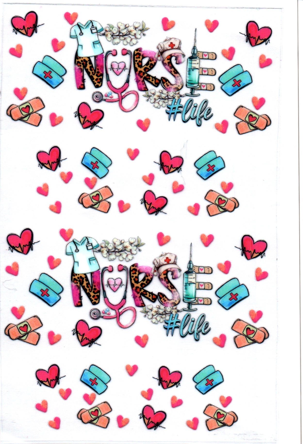 Nurse Life Key Chain Wrap Double 177