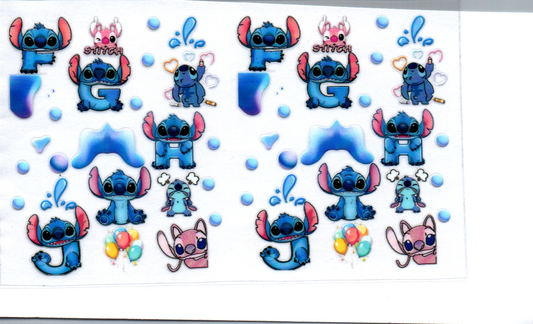 Blue Guy Spray Bottle Wrap 17B