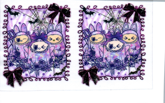 Purple Goblins Spray Bottle Wrap 17A