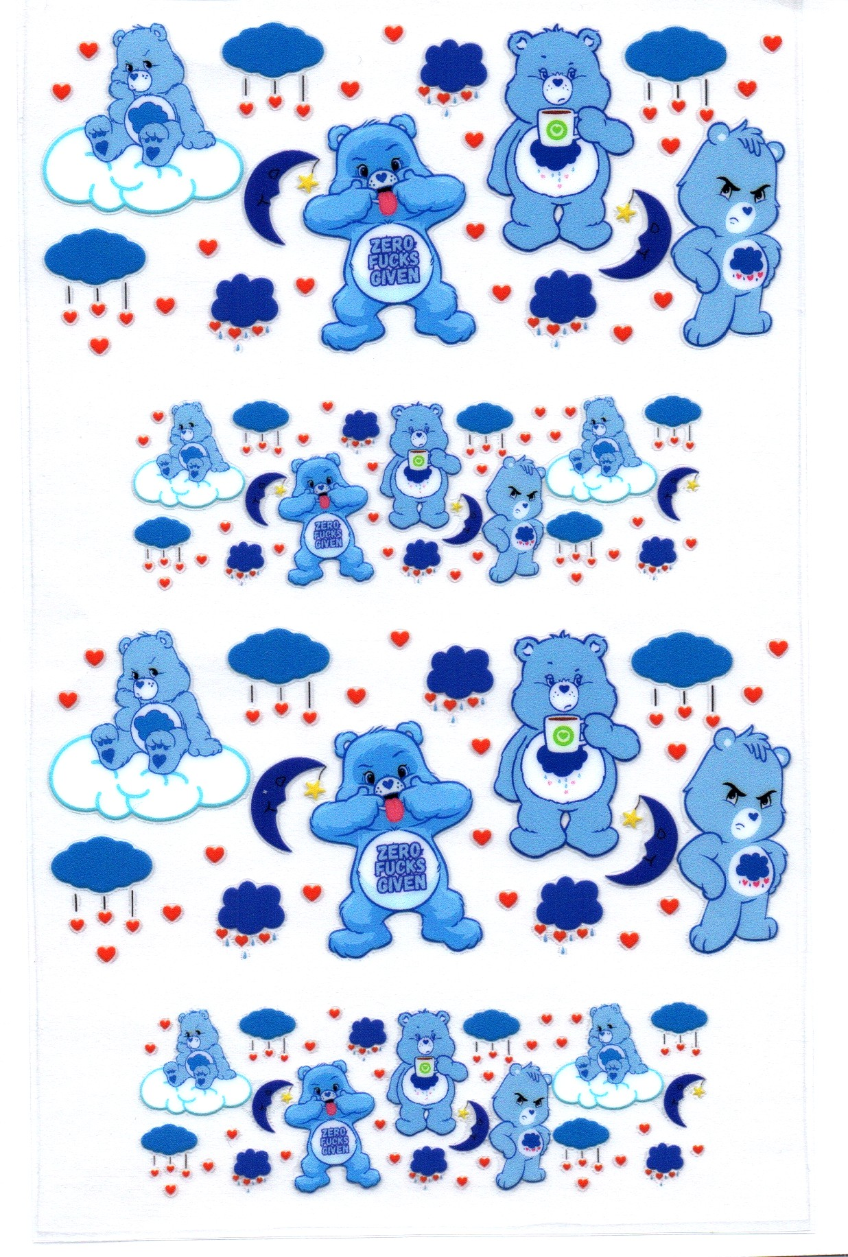 Swear Bear 6 Key Chain Wrap Double 180