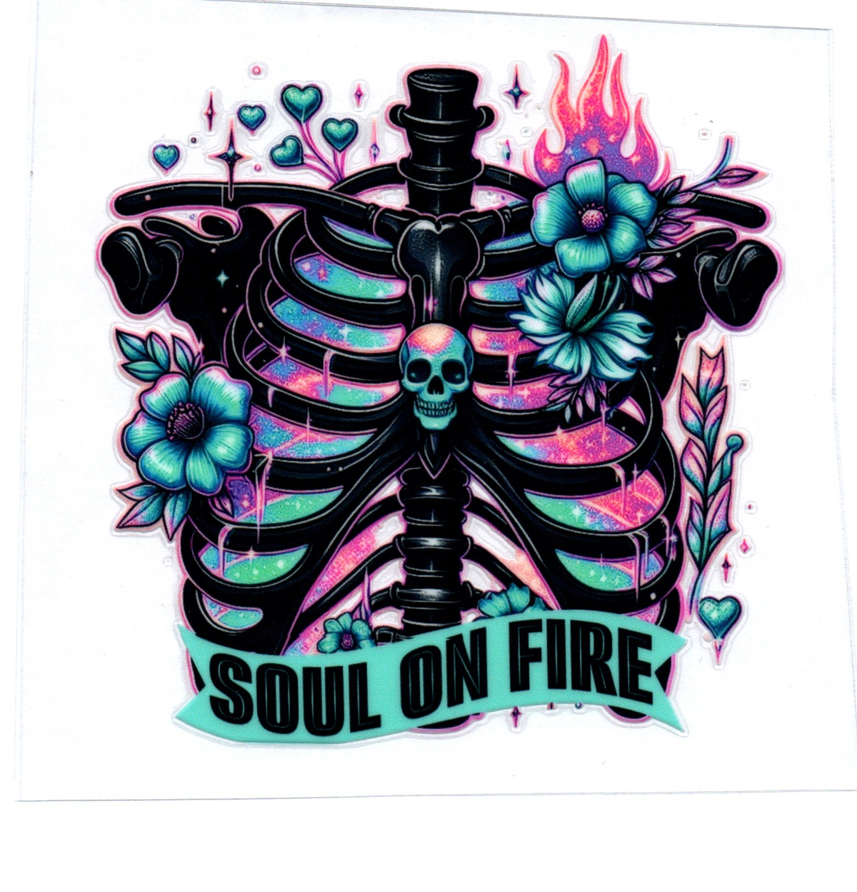 soul on fire Single Decal 181