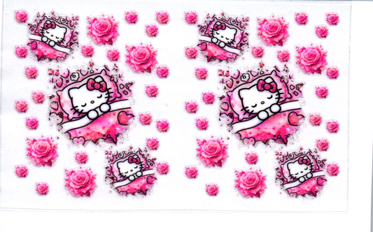 Pink HK Sleeping Spray Bottle Wrap 18
