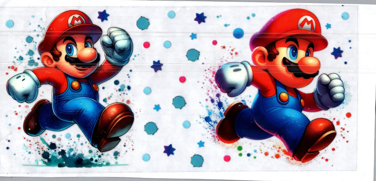 16 oz running mario blue spots misc 184