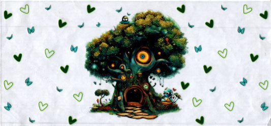 16oz Funny Big Eye Tree 187