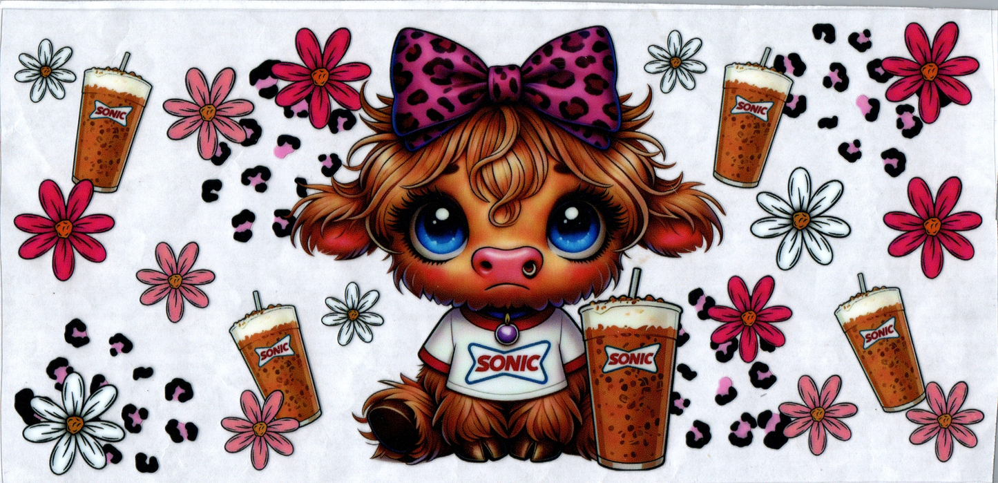 16 oz Sonic Cow 188