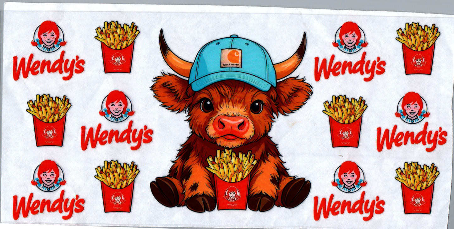 16 oz Wendy's Cow 192
