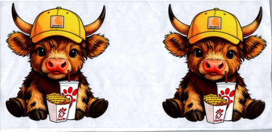 16 oz Chick-fil-A Cow w/Chartt hat 195