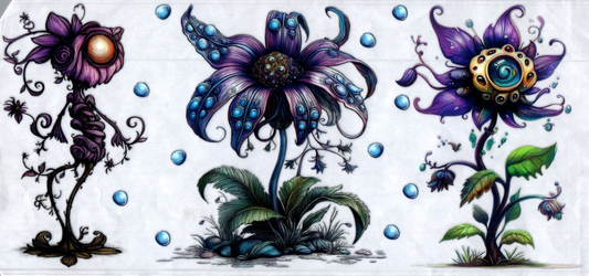 16oz Darby's Flowers Purple 195