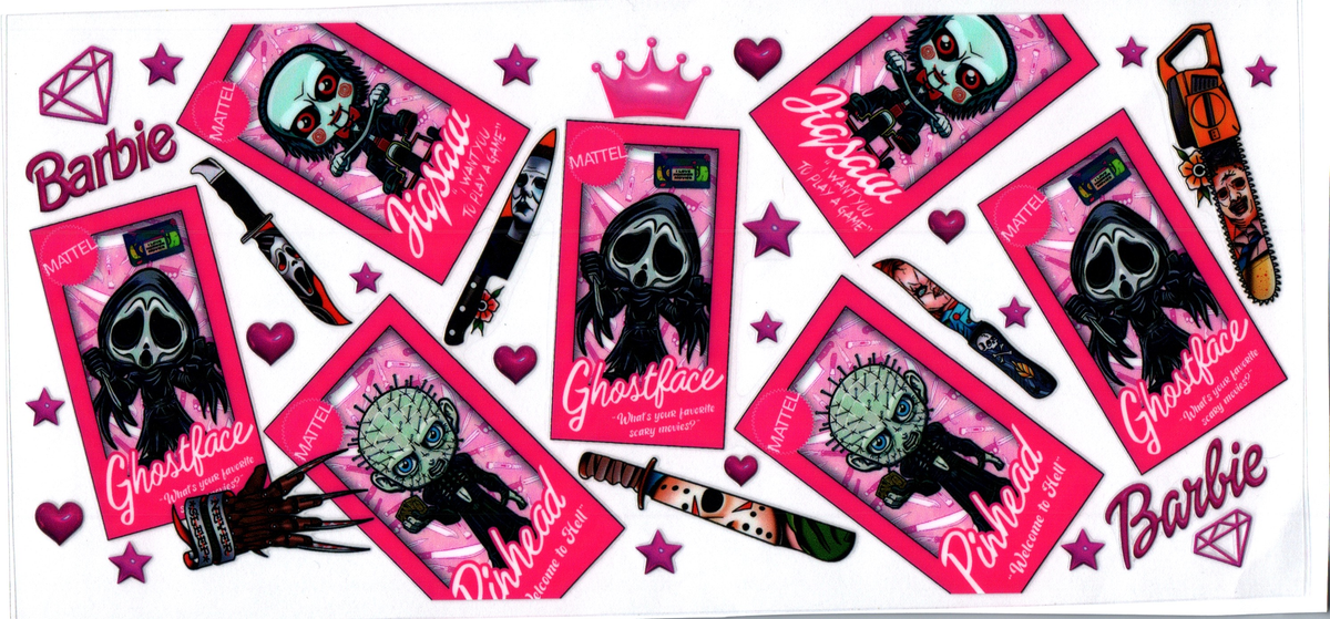 3 Pink horror guys Horror 19