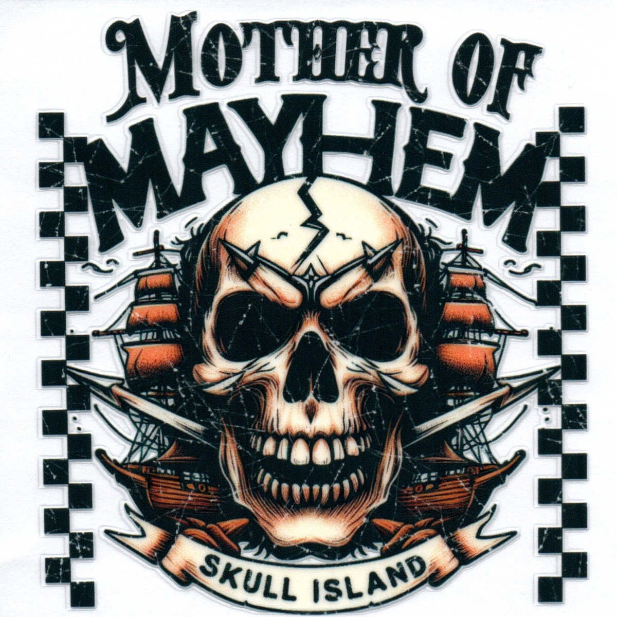 Mother Of Mayhem Skull Island Single Decal 19