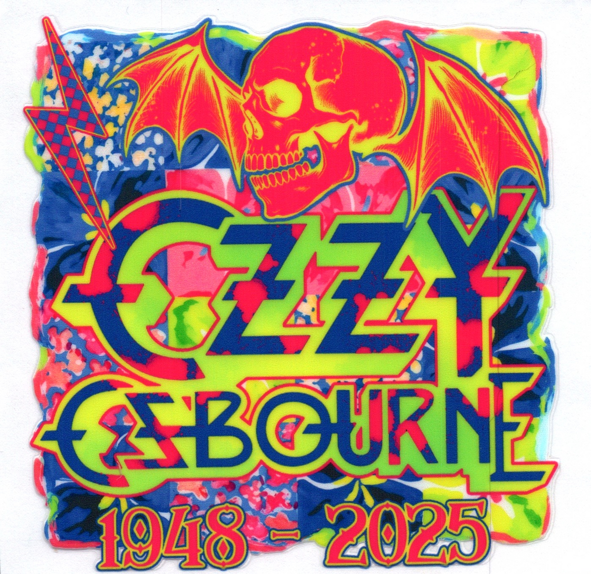 Ozzy 4 Music Single Decal