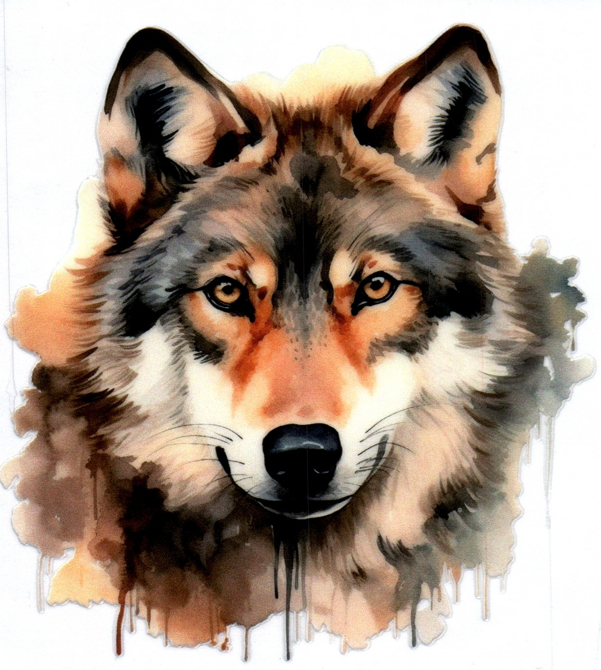 Wolf  Single Decal 1