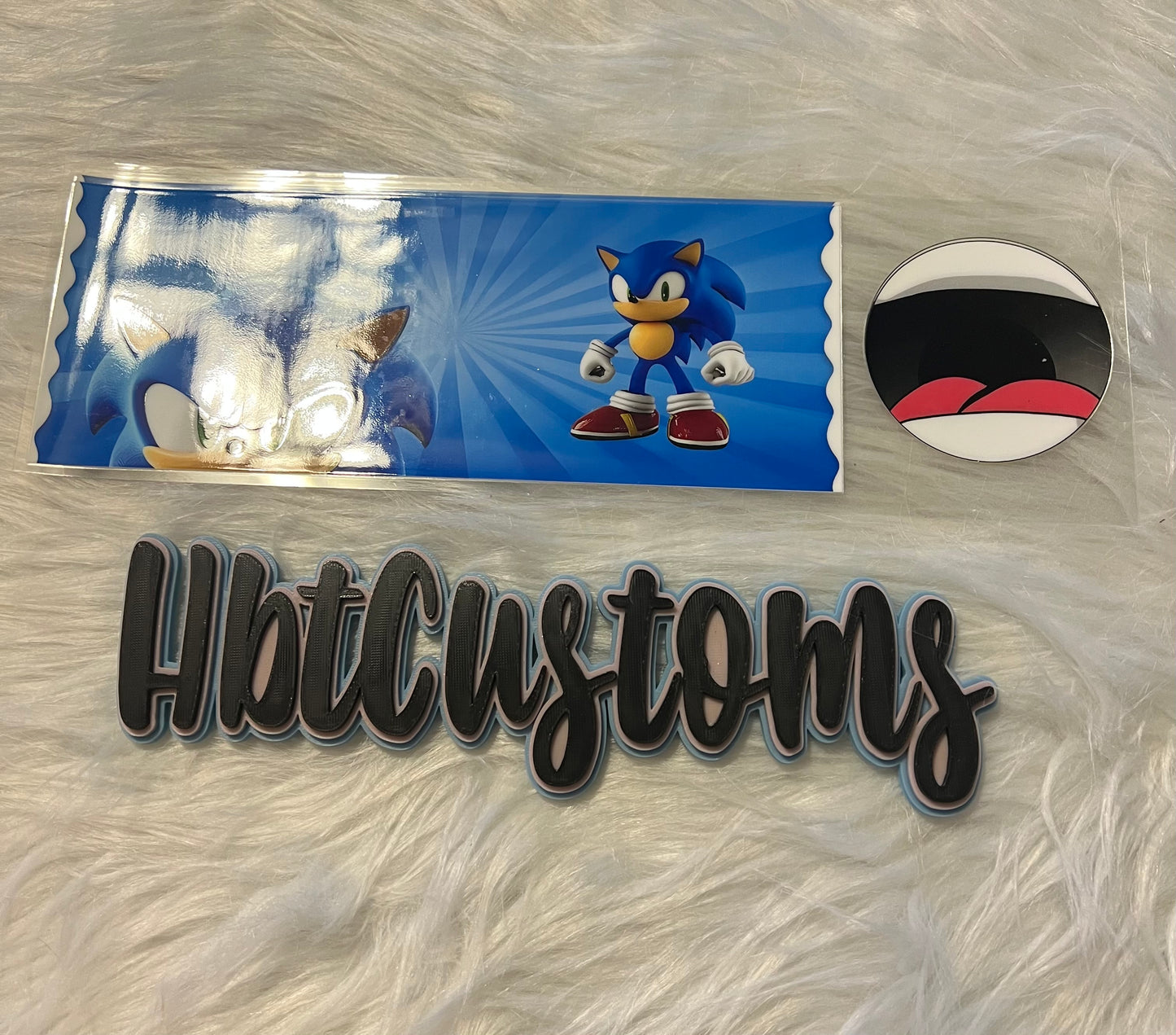 Sonic 11oz coffee cup wrap w/bottom