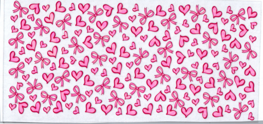 16 oz Hearts and bows 2