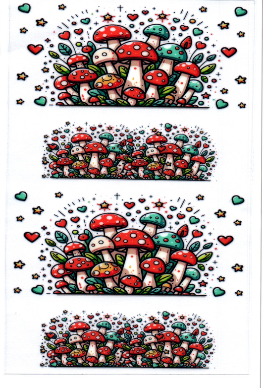 Mushrooms Stanley Key Chain Wrap Double 200