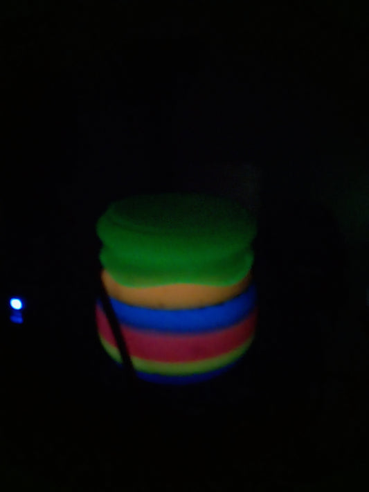 Neon Glow Jar with screw on lid