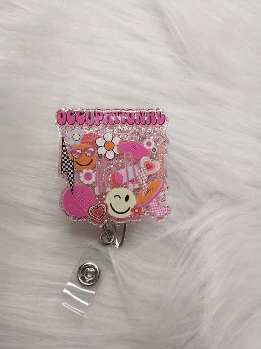 Occupational Badge Reel