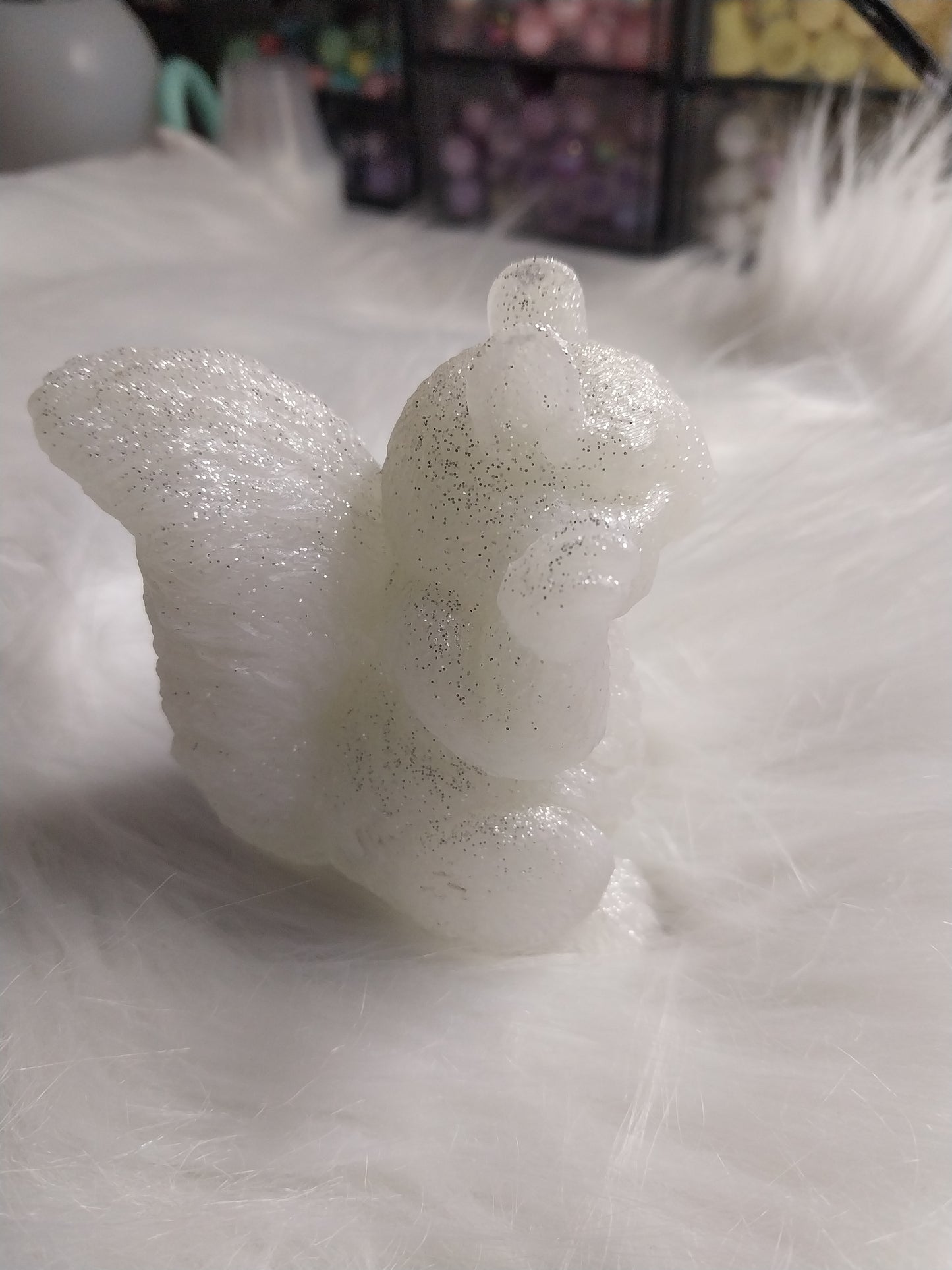 Squirrel  with hands up