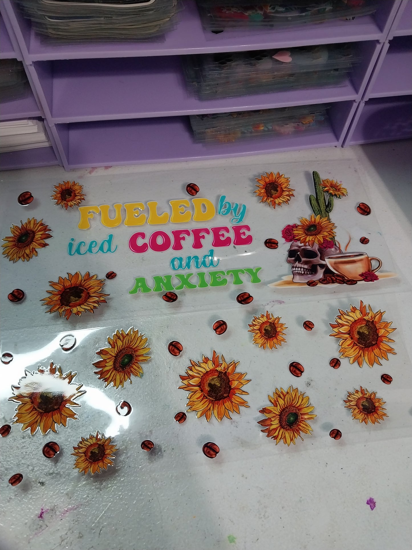 40oz UV DTF Cup Wrap