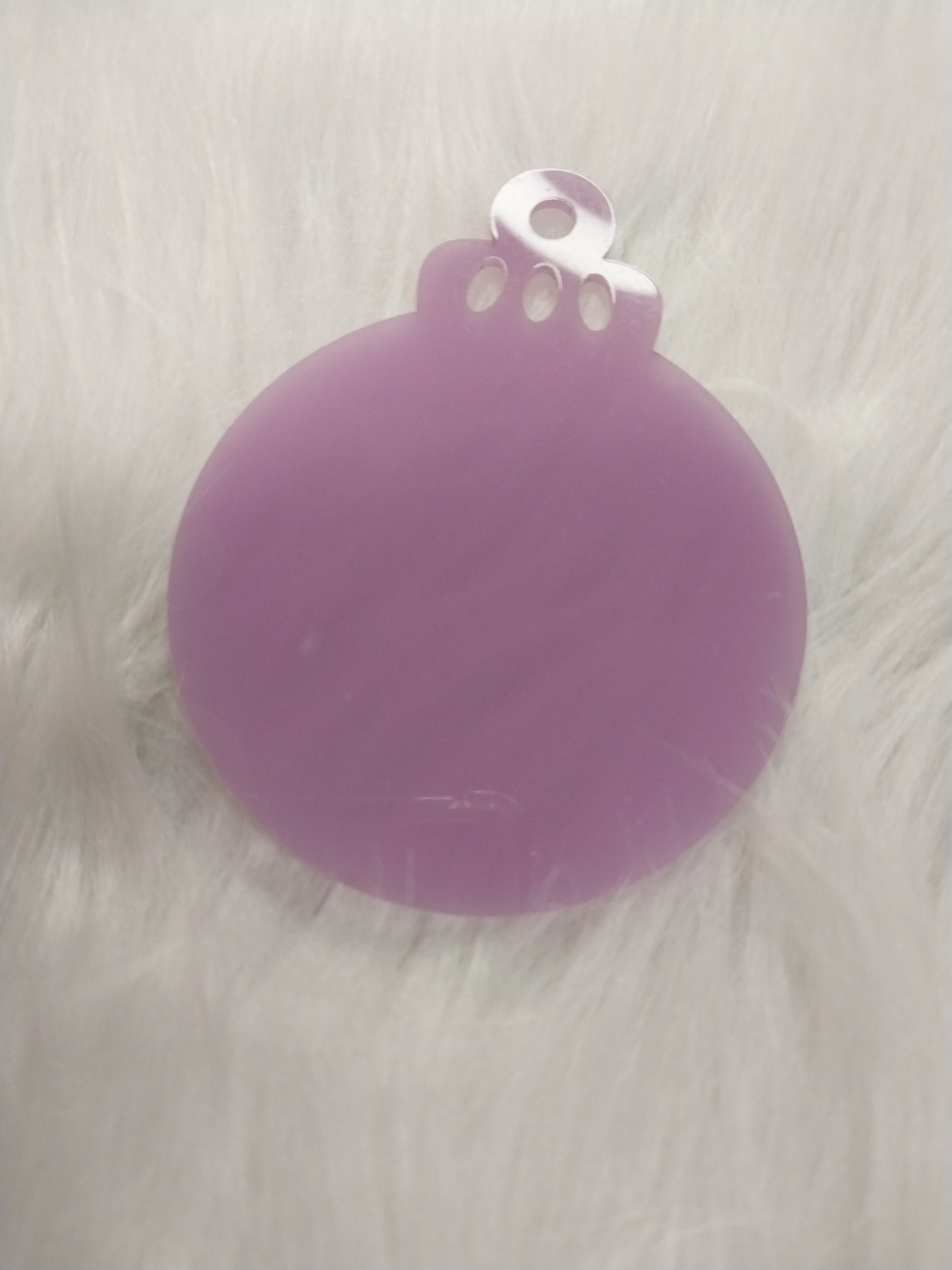 Purple In Dark  3" Ornament