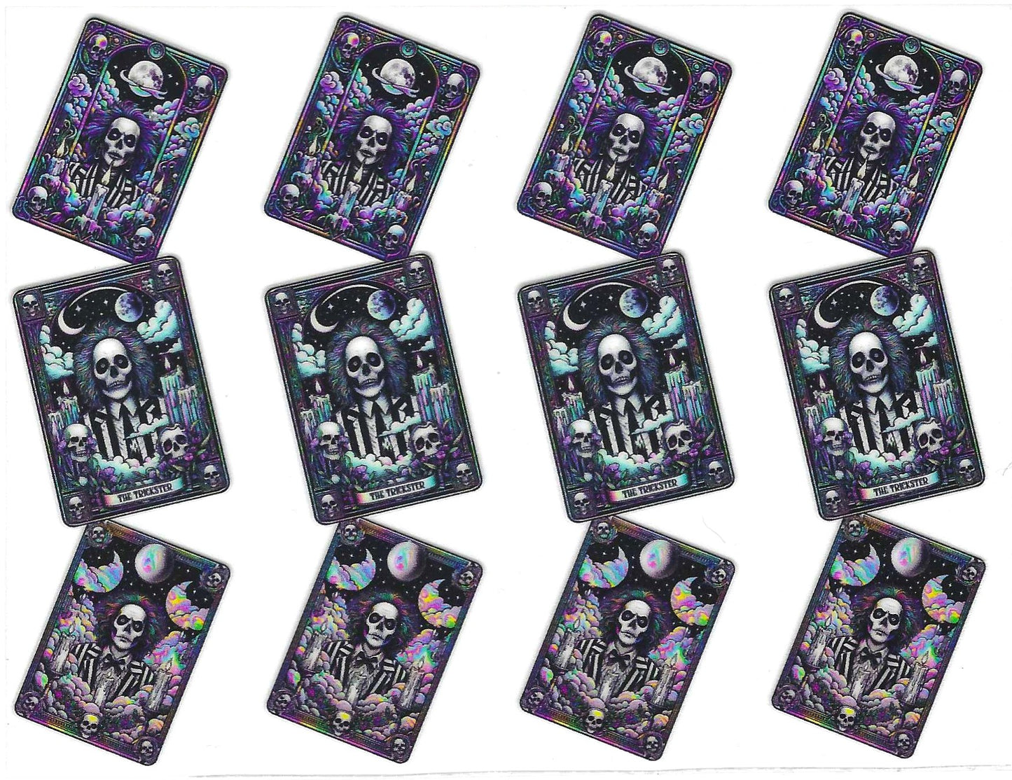 Skeleton Tarot Card Pen Wraps