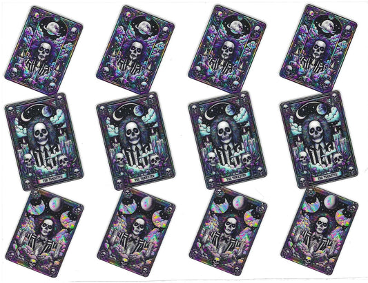 Skeleton Tarot Card Pen Wraps