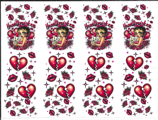 Betty Heart Breaker Pen Wraps