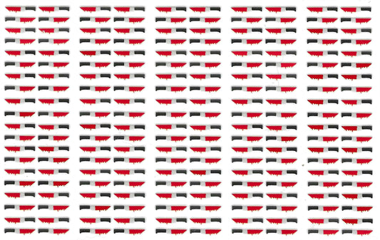 Red Horror Knife Pen Wraps
