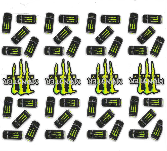 Green Monster Energy Drink Pen Wraps