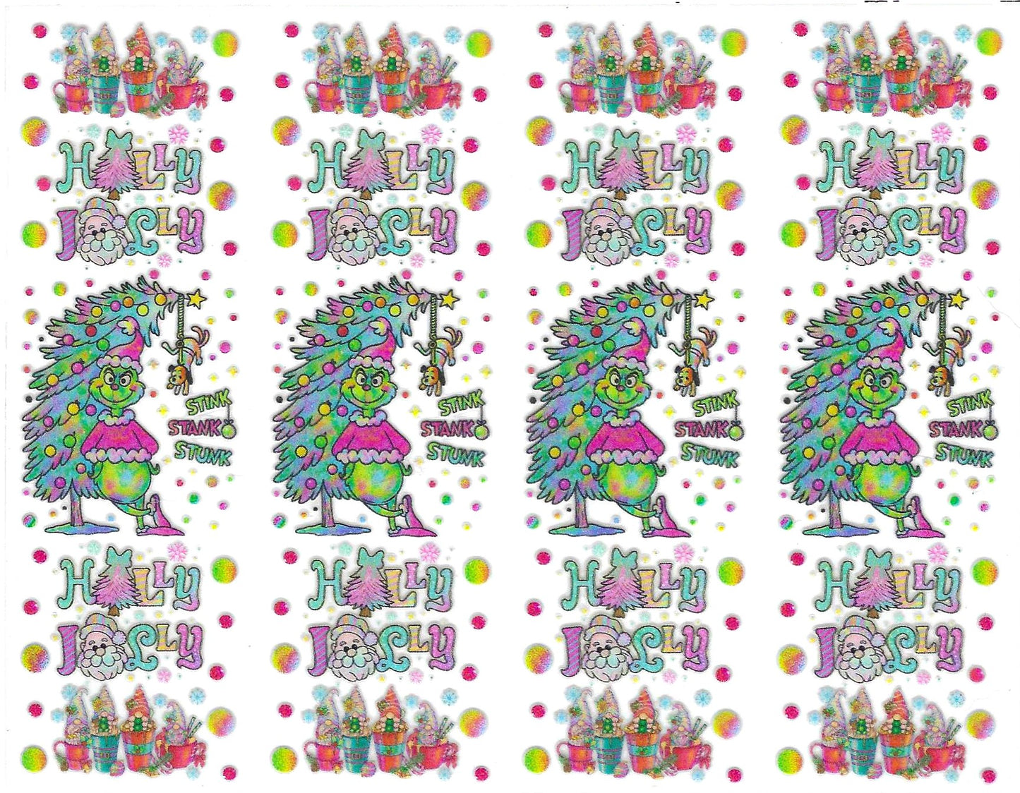 Holly Jolly Pen Wraps