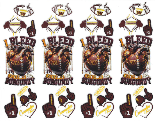 Washington 1 FB Pen Wraps