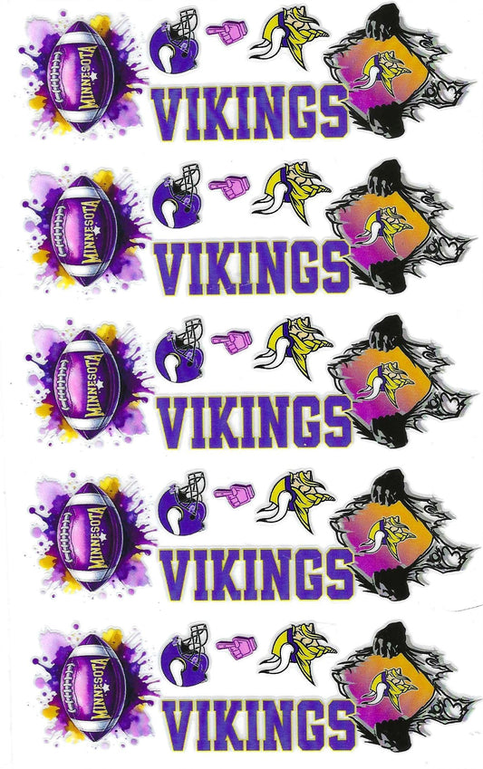 Purple and Gold Minn FB Pen Wraps