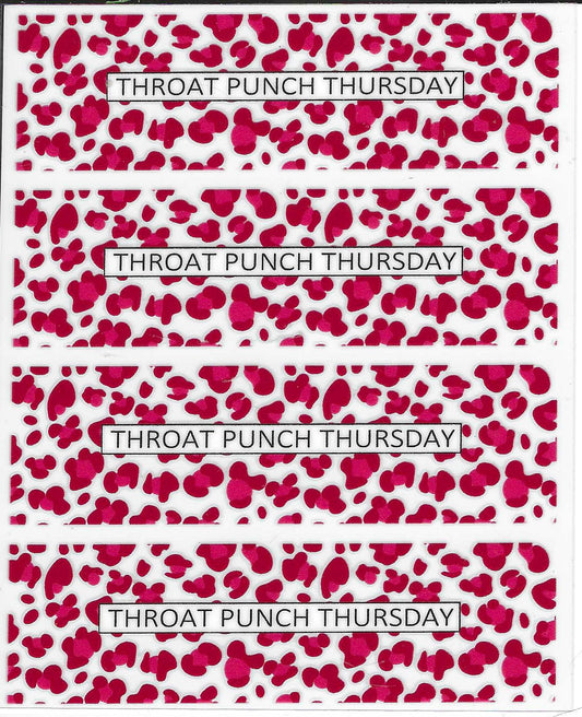 Red TP Thursday Pen Wraps