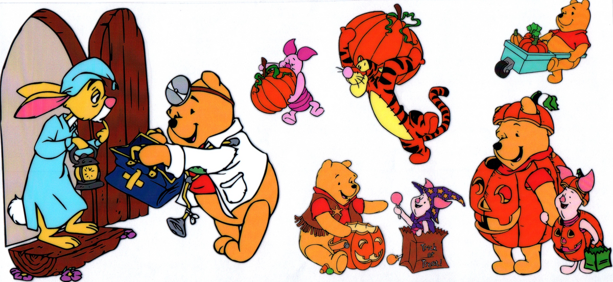 16oz yellow bear & friends costumes Halloween 20