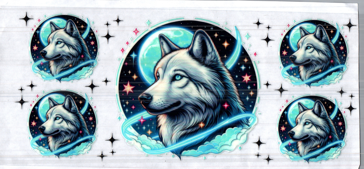 16 oz wolves blue moon ribbons assorted 207