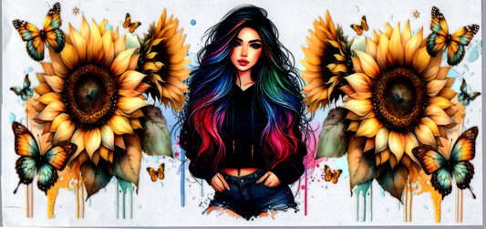 16 oz Tattoo Girl 21