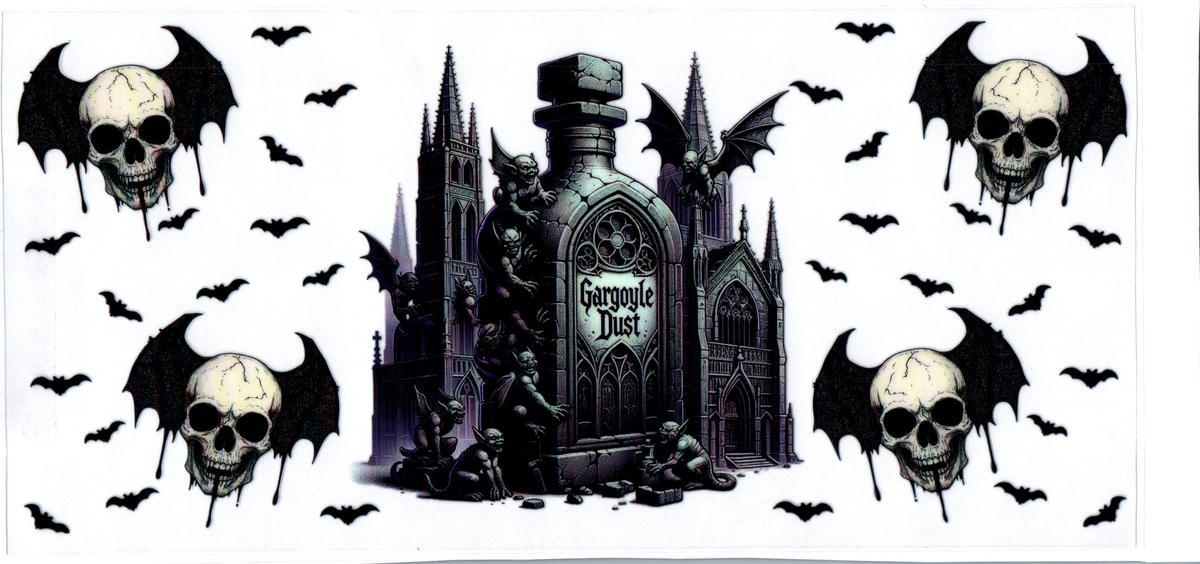 16oz gargoyle dust bottle castle halloween 21