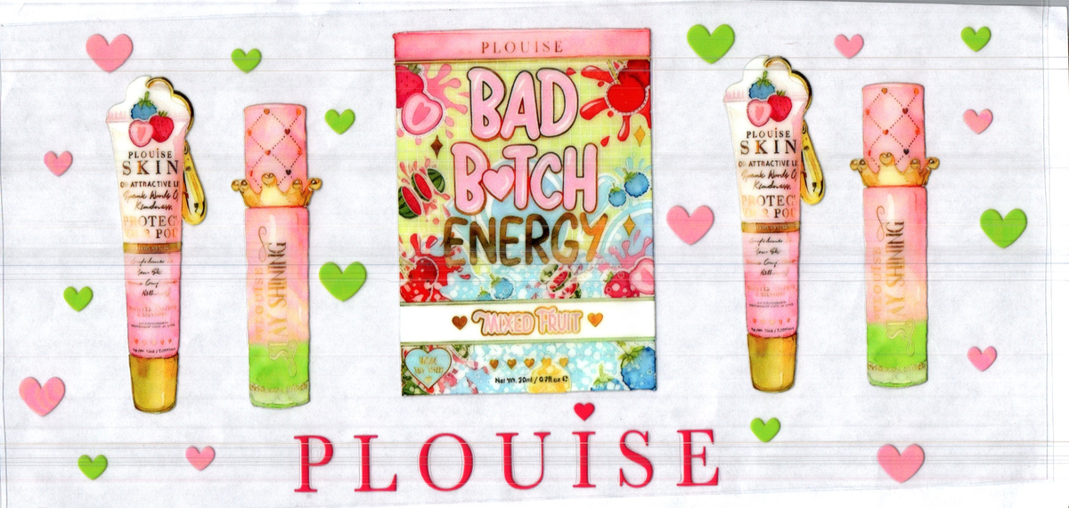 16 oz bad bitch energy mixed fruit assorted 213