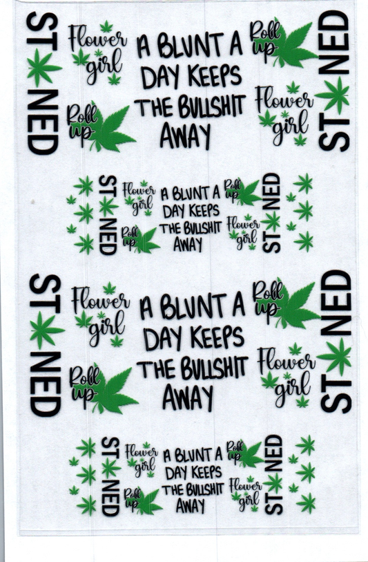 420 Stoned Stanley Key Chain Wrap Double 2