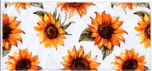16oz Orange Sunflowers Flowers 22