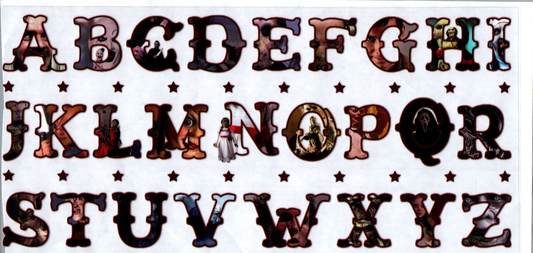 16 oz Horror Letters 22