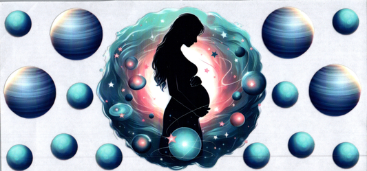 16oz Pregnant mom silhouette