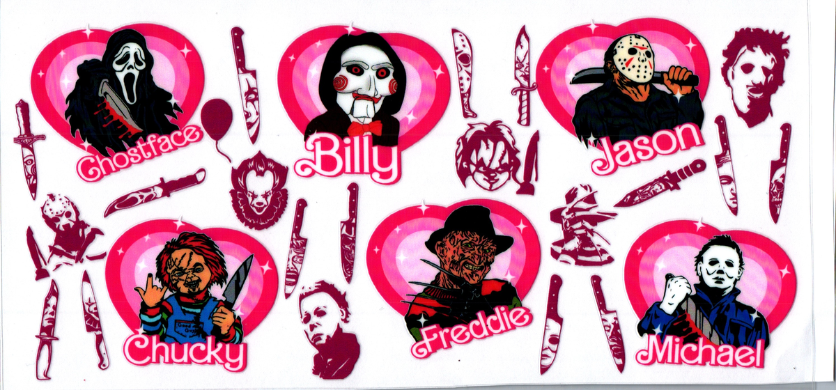 4 Pink horror guys Horror 22